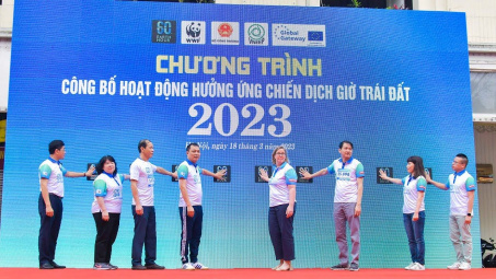 [VIDEO REVIEW] Chương trình công bố các hoạt động hưởng ứng chiến dịch Giờ Trái đất năm 2023 và Phát động giải chạy hưởng ứng chiến dịch Giờ Trái đất 2023