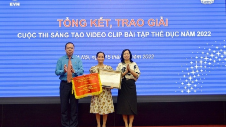 Nhiệt điện Hải Phòng: Đạt giải nhất cuộc thi sáng tạo Video Clip “Bài tập thể dục”