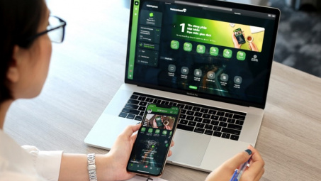 Vietcombank triển khai giải pháp thanh toán chạm trên di động