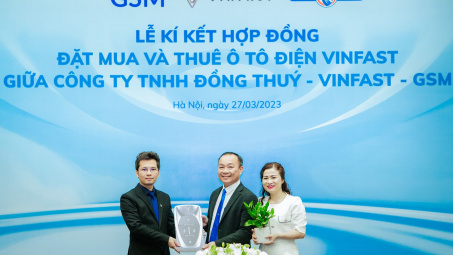 Hơn 500 xe VinFast đã được Lado Taxi thuê và đặt mua để mở rộng hoạt động kinh doanh