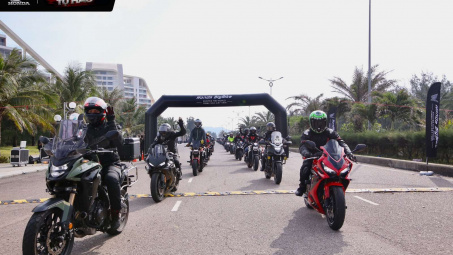 Honda Biker Day vừa diễn ra với sự tham gia của hàng trăm tay lái từ ba miền