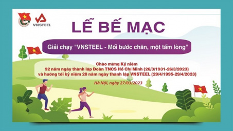 Bế mạc giải chạy "VNSTEEL - Mỗi bước chân, một tấm lòng"