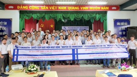 PINACO áp dụng nguyên tắc Monozukuri vào sản xuất pin ắc quy