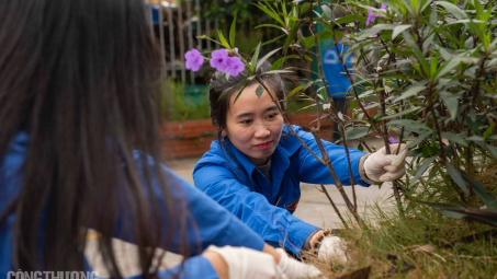 Chi đoàn Tạp chí Công Thương hưởng ứng phong trào xây dựng “Công sở văn minh, xanh - sạch - đẹp”