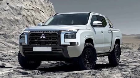 Lộ diện hình ảnh mới về Mitsubishi Triton 2024