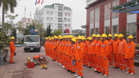 PC Lai Châu: tổ chức diễn tập Phòng chống thiên tai và tìm kiếm cứu nạn – Xử lý sự cố – An toàn