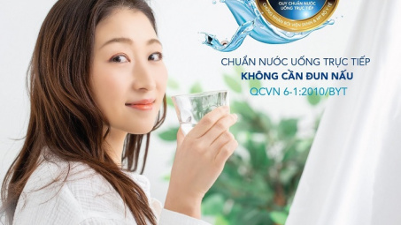 Gia dụng Hòa Phát ra mắt Máy lọc nước cảm ứng với loạt tính năng nổi trội