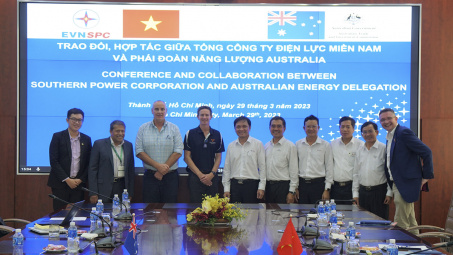 EVNSPC trao đổi hợp tác năng lượng với các doanh nghiệp Australia