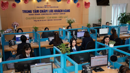 EVNHANOI luôn nâng cao chất lượng chăm sóc khách hàng