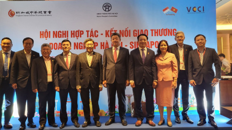 Kết nối giao thương doanh nghiệp Hà Nội – Singapore