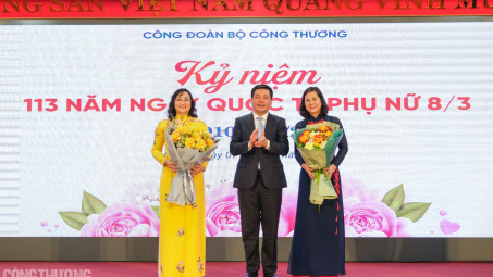 Bộ Công Thương tổ chức Lễ kỷ niệm 113 năm Ngày quốc tế Phụ nữ 8/3