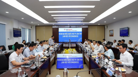 Đoàn Đại biểu Quốc hội thành phố Cần Thơ làm việc với EVNGENCO2
