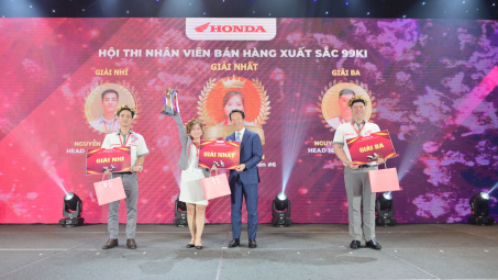 Honda Việt Nam: Chung kết Hội thi "Nhân viên bán hàng xuất sắc 99Ki"