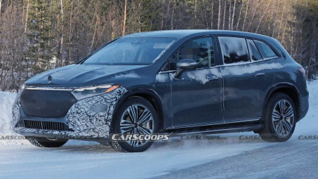 Mercedes-Maybach EQS tiếp tục rò rỉ hình ảnh: hé lộ phiên bản xe điện sang trọng nhất