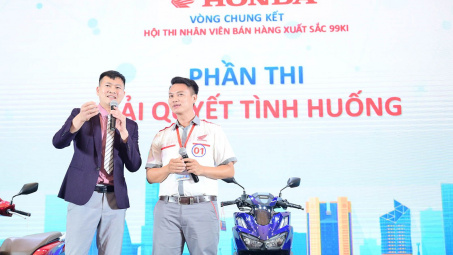 Honda Việt Nam tổ chức Hội thi “Nhân viên bán hàng xuất sắc 99Ki”