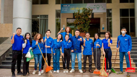 Chi đoàn Tạp chí Công Thương xây dựng công sở văn minh, xanh - sạch - đẹp