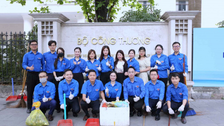 Đoàn Thanh niên Cục Xuất nhập khẩu lan toả tinh thần xanh