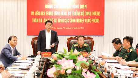 Đẩy mạnh phối hợp giữa công nghiệp dân sinh và công nghiệp quốc phòng