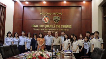 Tổng cục QLTT gặp gỡ sinh viên chuyên ngành Quản lý thị trường khoá I