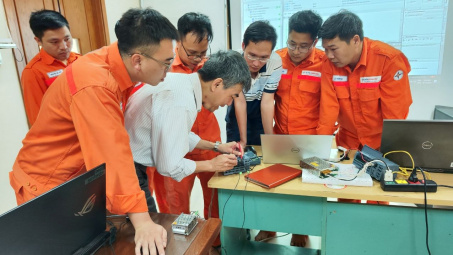Thủy điện Trung Sơn: Nâng cao kiến thức Kỹ thuật điện cho cán bộ nhân viên vận hành