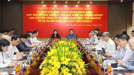 Tháo gỡ vướng mắc, quyết tâm khôi phục Dự án Gang thép Thái Nguyên giai đoạn 2