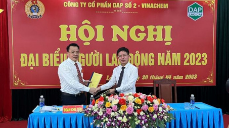 DAP số 2 - Vinachem: Nỗ lực mang lại lợi ích tốt nhất cho người lao động