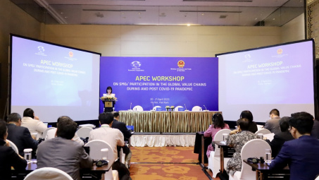 Hội thảo APEC về sự tham gia của các doanh nghiệp vừa và nhỏ (SMEs) vào chuỗi giá trị toàn cầu trong và sau đại dịch Covid-19