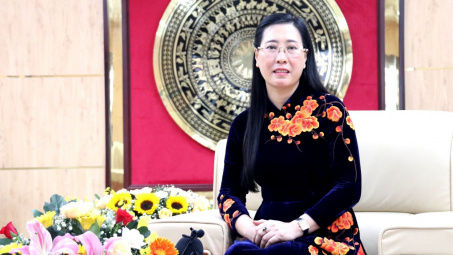 Bí thư Tỉnh ủy Quảng Ngãi Bùi Thị Quỳnh Vân trả lời phỏng vấn Tạp chí Công Thương