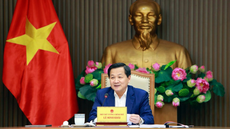 Phó Thủ tướng Lê Minh Khái họp về Đề án cơ cấu lại Tập đoàn Công nghiệp Than – Khoáng sản Việt Nam