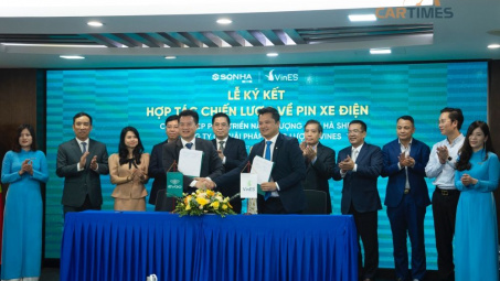 VinES chia sẻ pin xe điện cùng Tập đoàn Sơn Hà