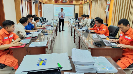 Thủy điện Trung Sơn tổ chức đào tạo chuyên đề về chuyển đổi số
