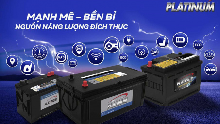 PLATINUM – thương hiệu ắc quy ô tô mới ra mắt Việt Nam