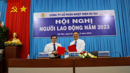 Nhiệt điện Bà Rịa tổ chức thành công Hội nghị người lao động năm 2023
