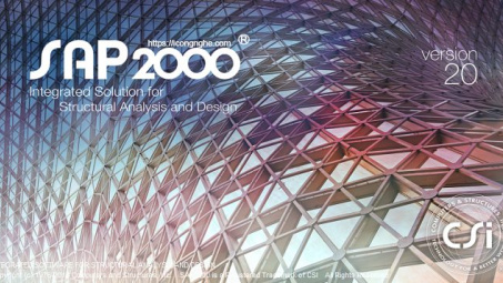 Phương pháp xây dựng mô hình có thừa kế để phân tích kết cấu bằng phần mềm SAP2000