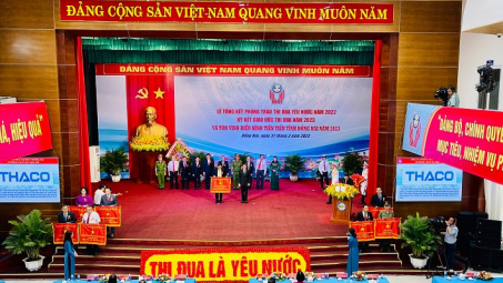 THACO nhận Cờ thi đua xuất sắc trong phong trào thi đua yêu nước tỉnh Đồng Nai năm 2022