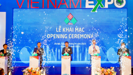 Vietnam Expo 2023 thu hút hơn 500 doanh nghiệp đến từ 16 quốc gia, vùng lãnh thổ