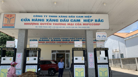 Kinh doanh xăng dầu khi giấy phép hết hiệu lực, 1 doanh nghiệp bị phạt 52,5 triệu đồng.