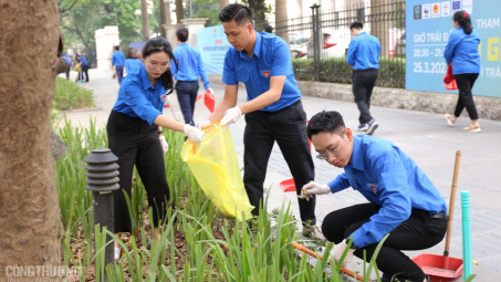 Đẩy mạnh phong trào thi đua xây dựng công sở xanh - sạch - đẹp tại Bộ Công Thương