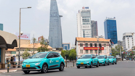 Sau Hà Nội, Taxi Xanh SM bắt đầu hoạt động tại Tp.HCM từ 30/4