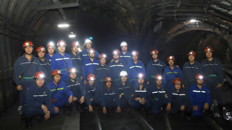 Than Dương Huy hoàn thành công trình Ngầm trục tải thông gió