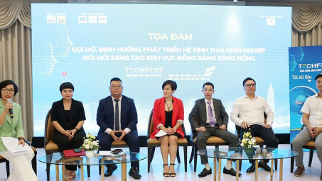 “Kết nối thúc đẩy khởi nghiệp đổi mới sáng tạo khu vực đồng bằng sông Hồng”