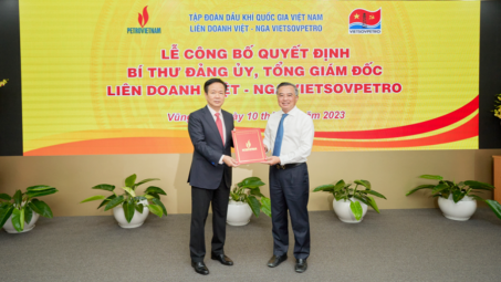 Bổ nhiệm ông Vũ Mai Khanh giữ chức Bí thư Đảng ủy, Tổng giám đốc Vietsovpetro