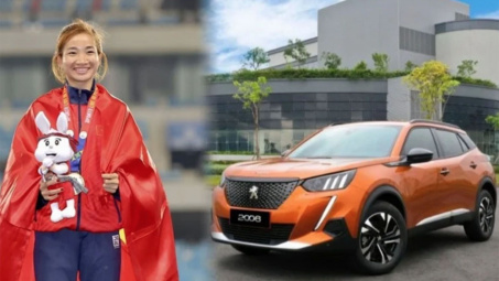 THACO AUTO tặng xe cho VĐV Nguyễn Thị Oanh, bao cả tiền biển và thuế, phí