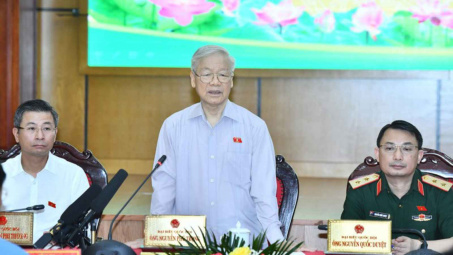 Tổng Bí thư Nguyễn Phú Trọng: Hà Nội phải gương mẫu đi đầu thực hiện đấu tranh phòng, chống tham nhũng, tiêu cực