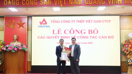 Tổng công ty Thép Việt Nam - CTCP có lãnh đạo chủ chốt mới