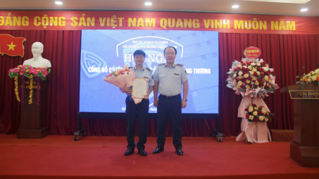 Ông Vũ Quốc Khánh giữ chức vụ Cục Quản lý Thị trường tỉnh Hà Giang