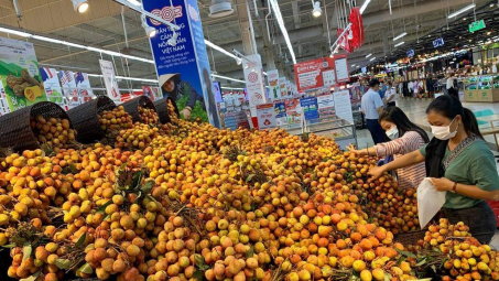 Hơn 300 tấn vải thiều Bắc Giang sẽ được tiêu thụ tại chuỗi của Central Retail