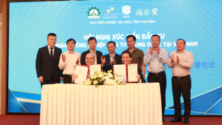 Xúc tiến thu hút nhà đầu tư thứ cấp đầu tư vào khu công nghiệp Hải Long, tỉnh Thái Bình