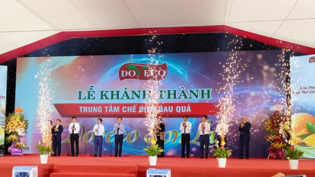 Khánh thành Trung tâm chế biến rau quả Doveco Sơn La