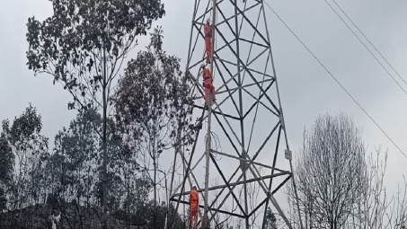 PC Quảng Ninh: Xuyên đêm khắc phục sự cố đường dây 110 kV do cháy rừng